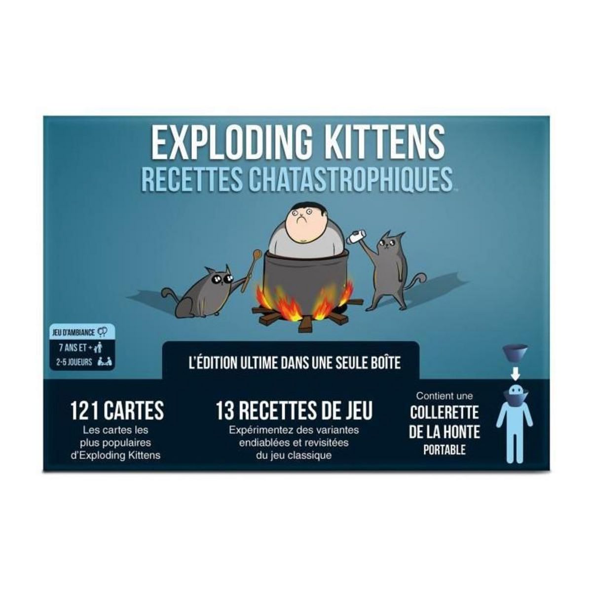 Asmodee EK : Recettes Chatastrophiques - Asmodee - Jeu de société