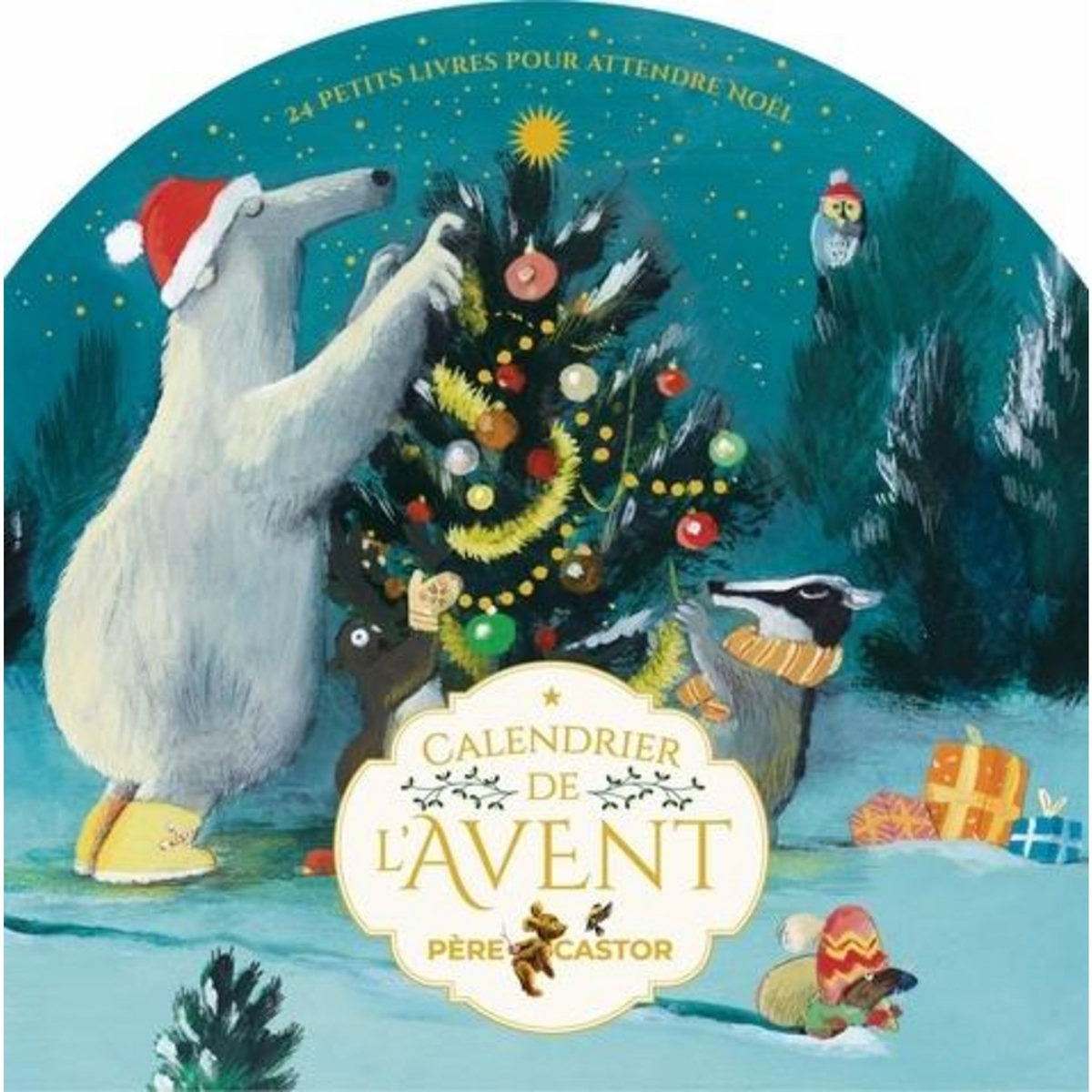 CALENDRIER DE L'AVENT PERE CASTOR. 24 PETITS LIVRES POUR ATTENDRE NOEL, EDITION 2025, Flammarion