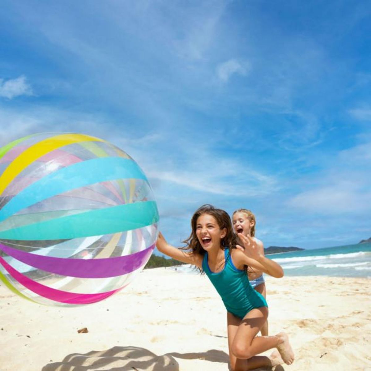 Paris Prix Ballon Géant  Plage  107cm Multicolore