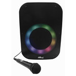 Lexibook Enceinte Bluetooth iParty avec micro et effets lumineux multicolores
