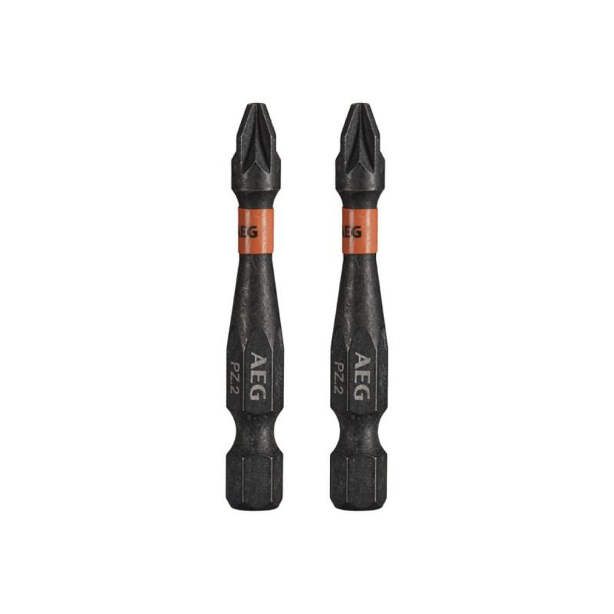 AEG Embouts de vissage balistiques renforcés aeg - 50 mm - 2 pcs - pz2