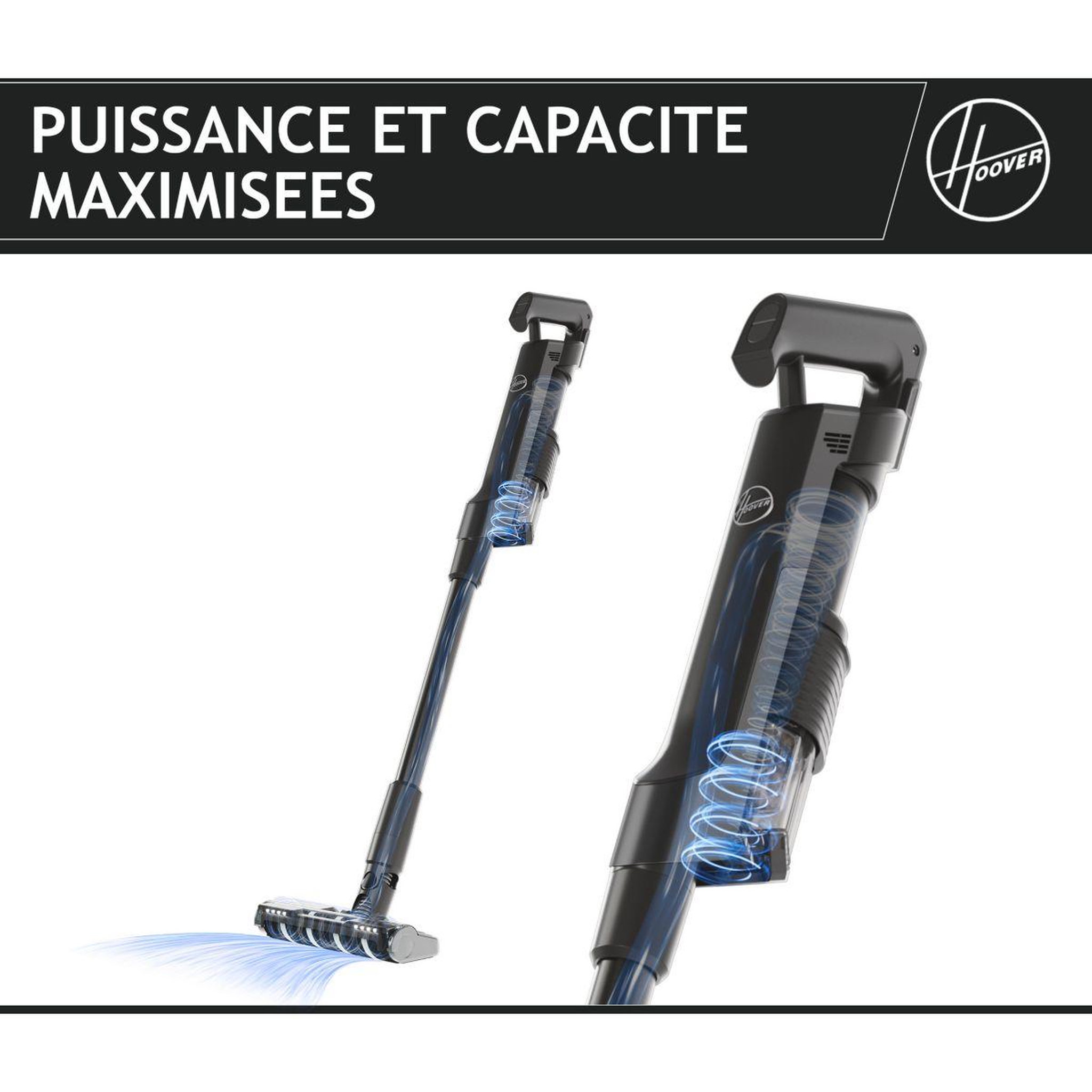Voir la diapositive 3 : HOOVER Aspirateur balai HF201H