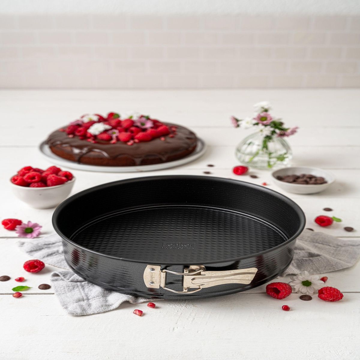 ZENKER Moule à manqué à charnière 24 cm Zenker PerfectBack+