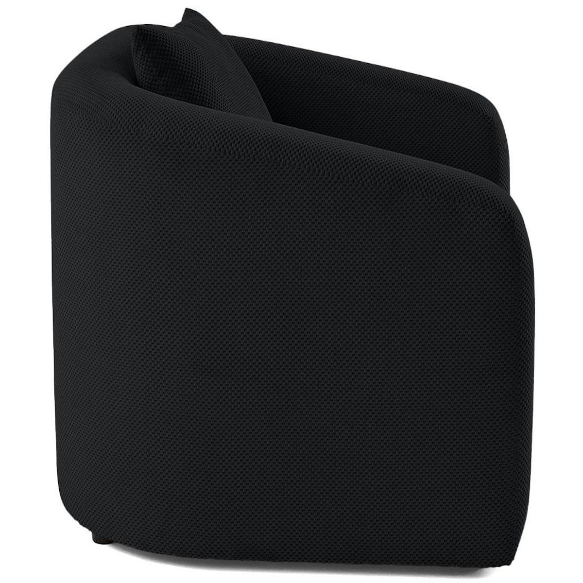 BEST MOBILIER Nuvia - canapé convertible déplimousse 1 place en velours texturé