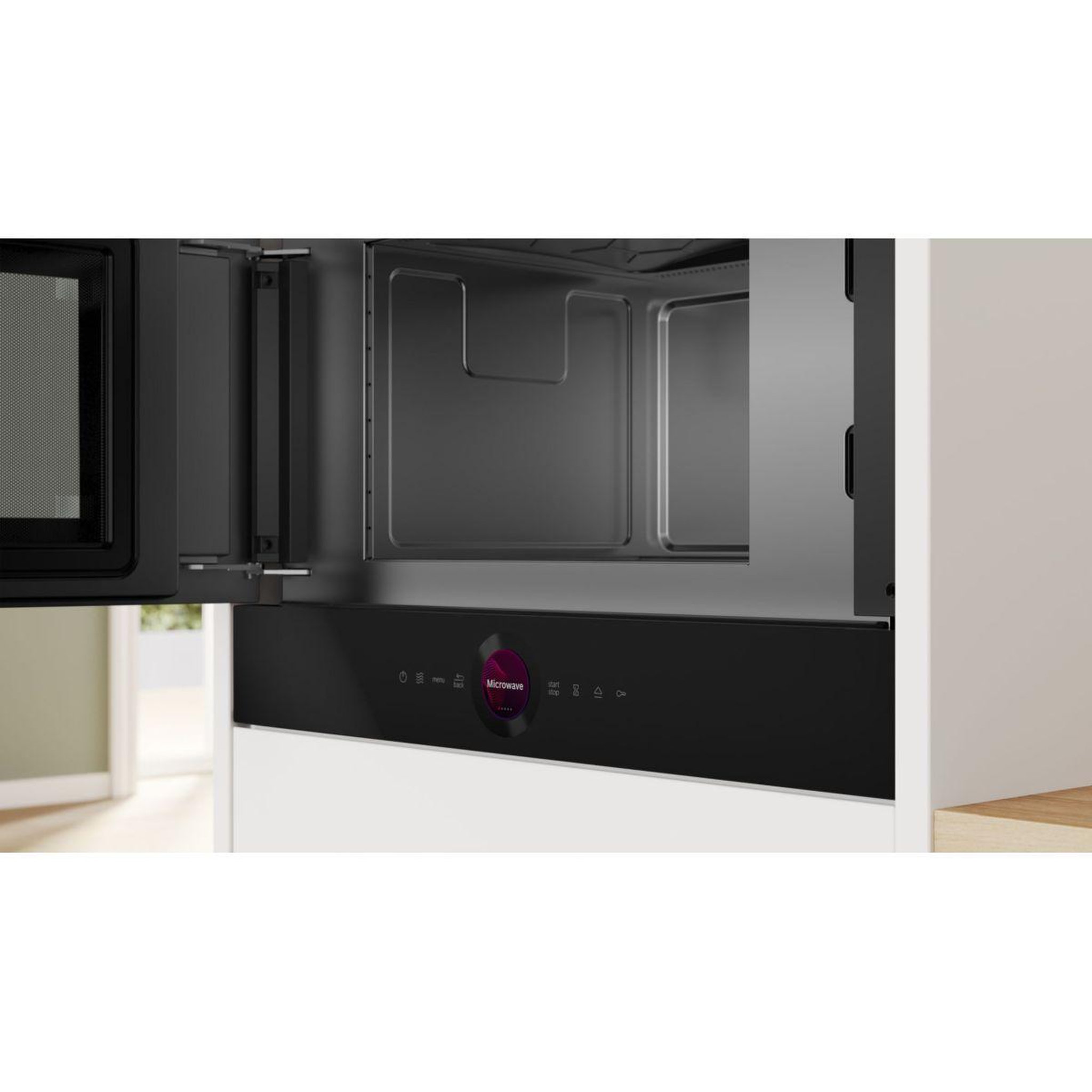 Voir la diapositive 2 : BOSCH Micro ondes encastrable BFL7221B1, Série 8, AutoPilot7
