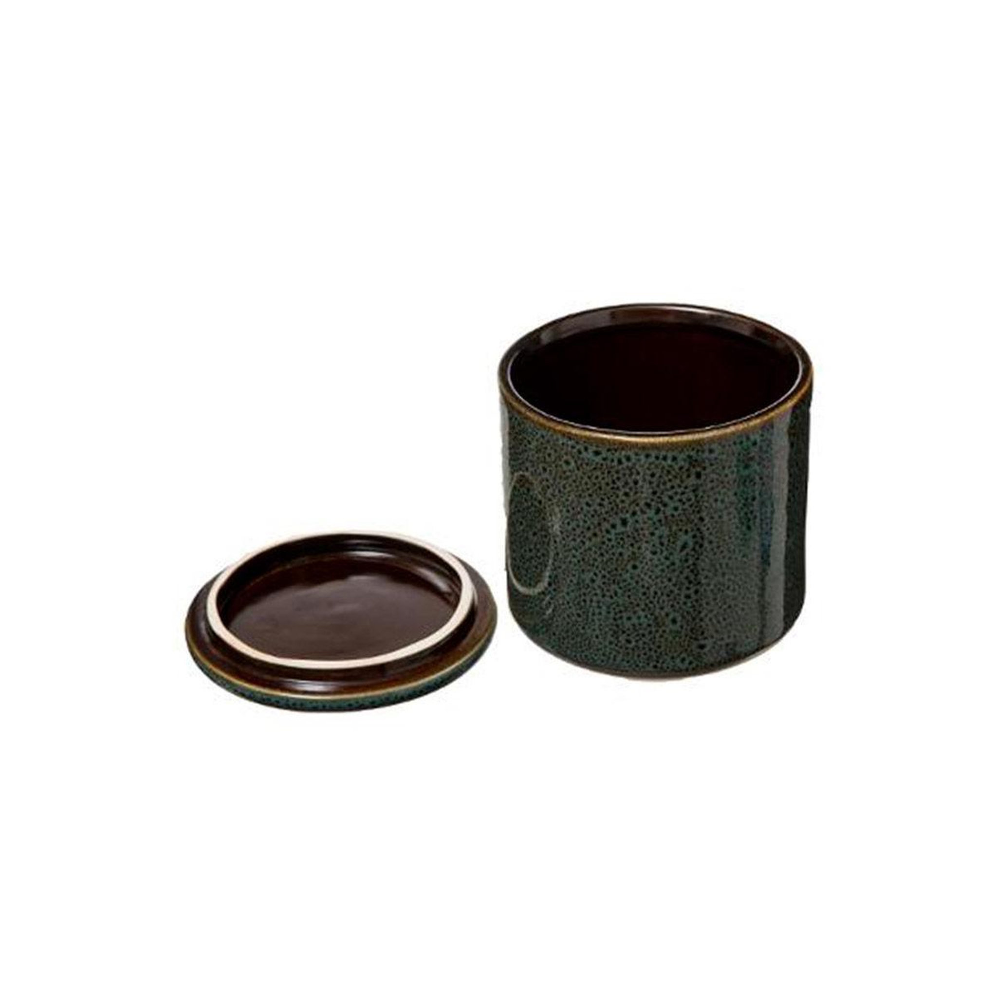 Voir la diapositive 2 : FIVE Pot à coton design  green harmony  10cm vert