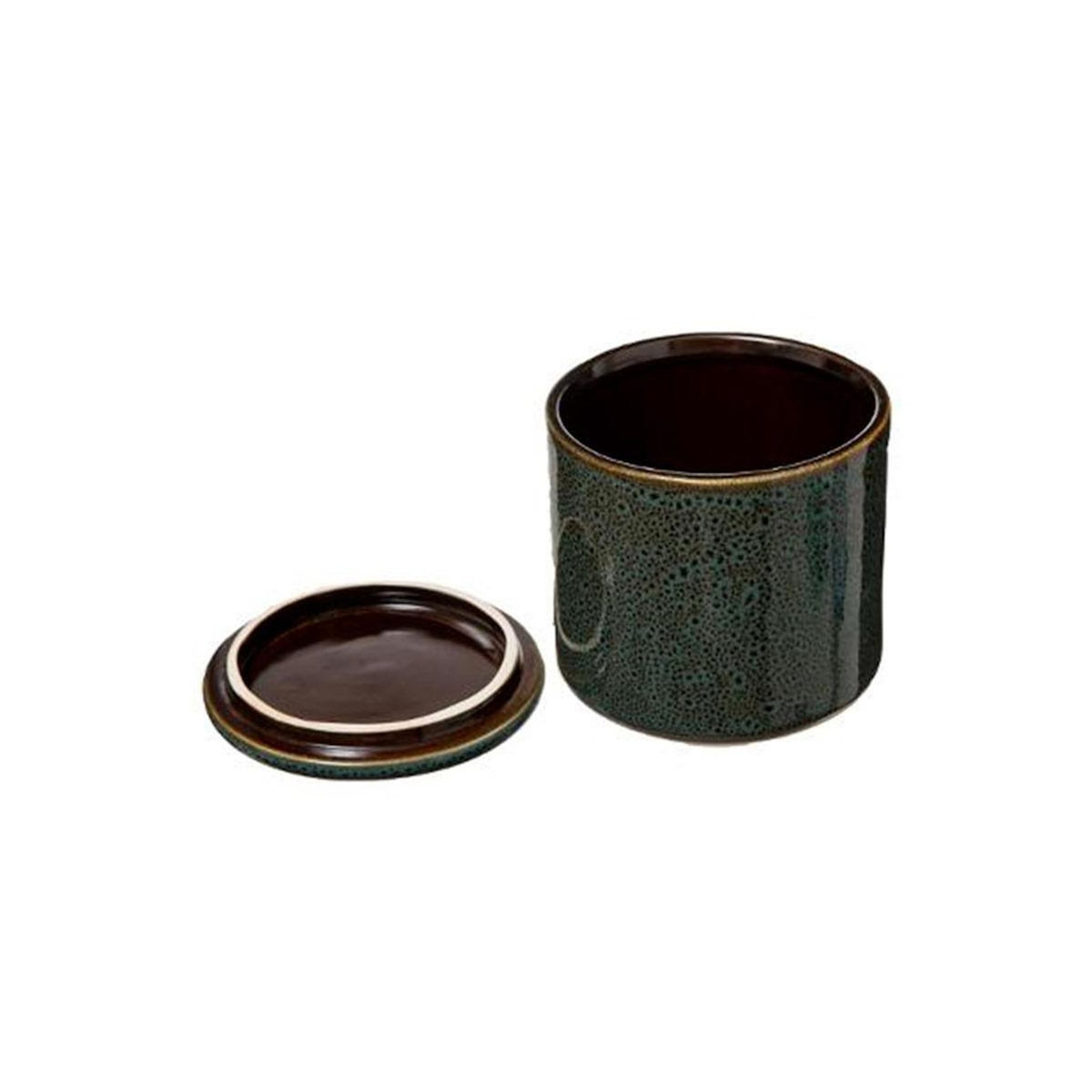 FIVE Pot à Coton Design  Green Harmony  10cm Vert