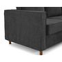 Voir la diapositive 6 : LISA DESIGN Jake - canapé déhoussable d'angle droit 5 places en velours texturé
