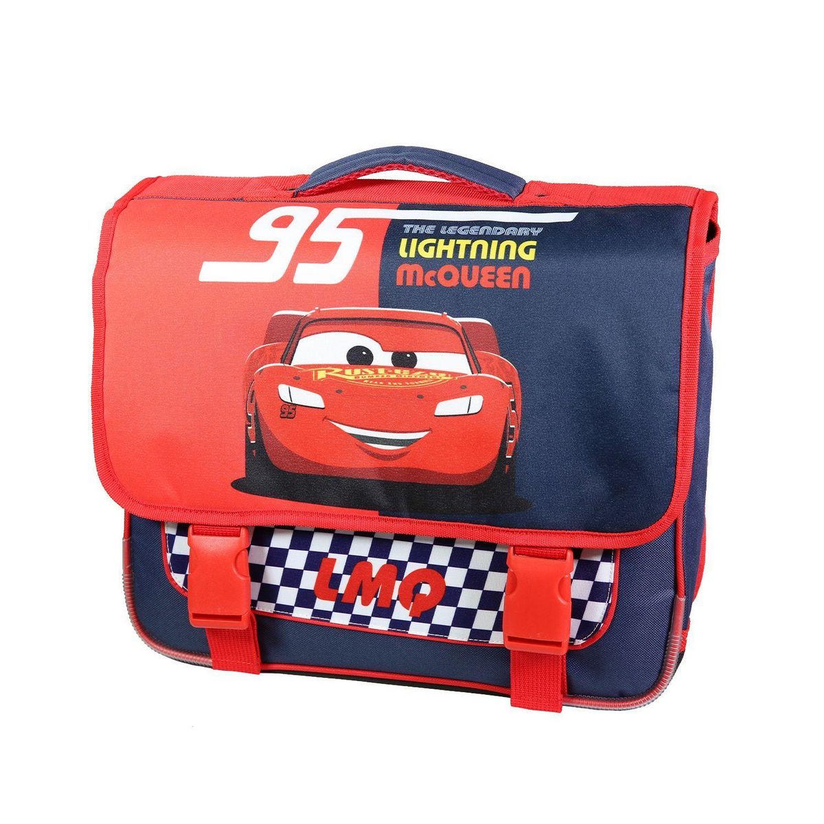 Bagtrotter BAGTROTTER Cartable 38 cm Disney Cars Rouge et bleu