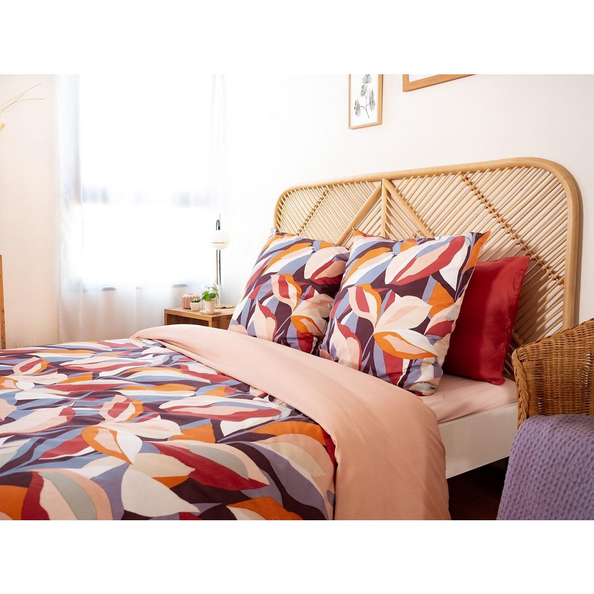 Home collection Parure housse de couette 100% microfibre 72gsm exuberance