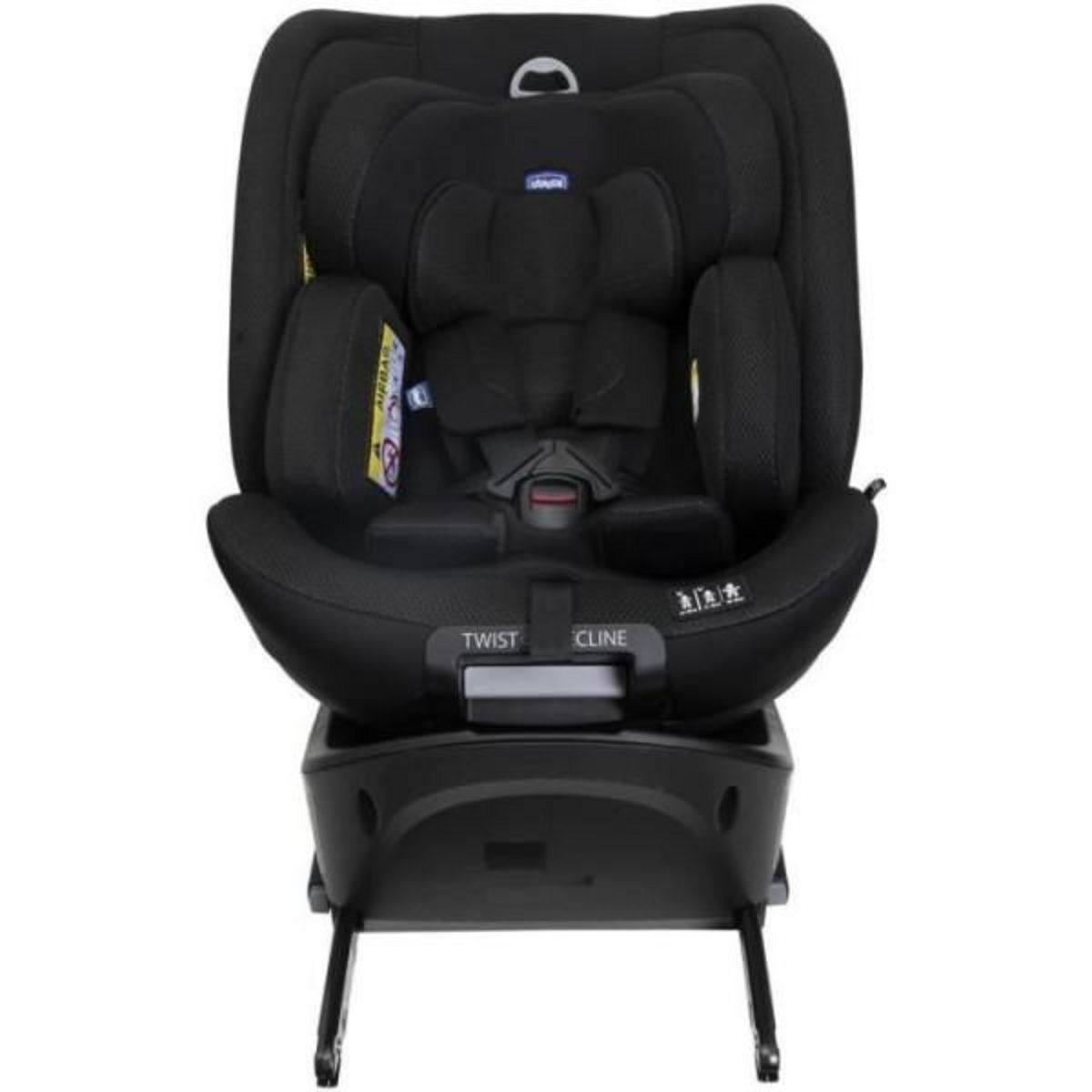 CHICCO Siege Auto Siege-auto - CHICCO - EVERONE - Groupe 0/1/2/3 - I-Size - Pivotant - Inclinable - Réducteur - Noir