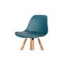 Voir la diapositive 4 : Lot de 2 tabourets de bar pieds bois massif BORGEN