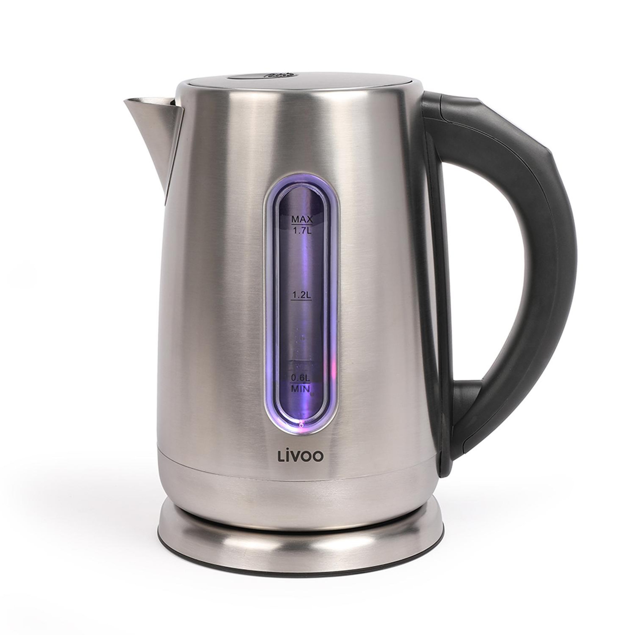 Voir la diapositive 3 : LIVOO Bouilloire sans fil 1.7l 2200w températeur variable multi-couleurs - dod189