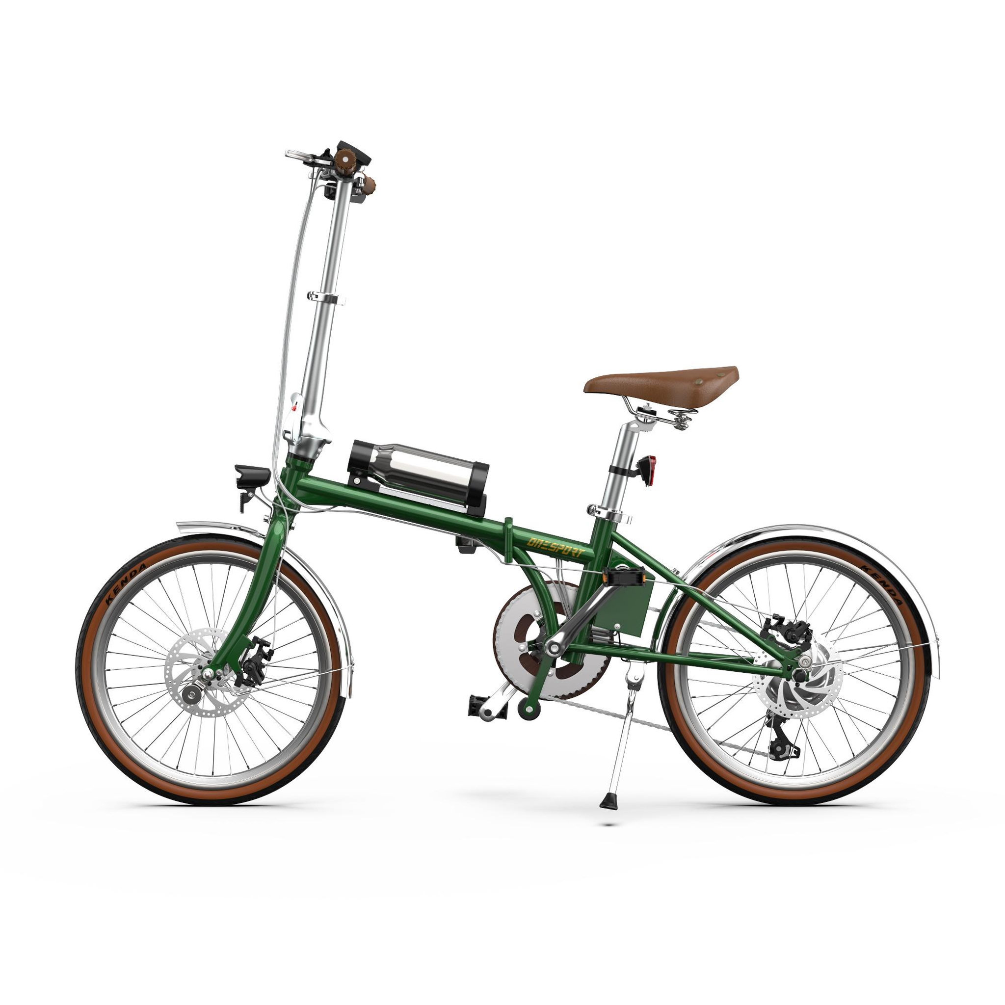 Voir la diapositive 1 : ONESPORT Vélo électrique pliant ONESPORT OT02 Pro