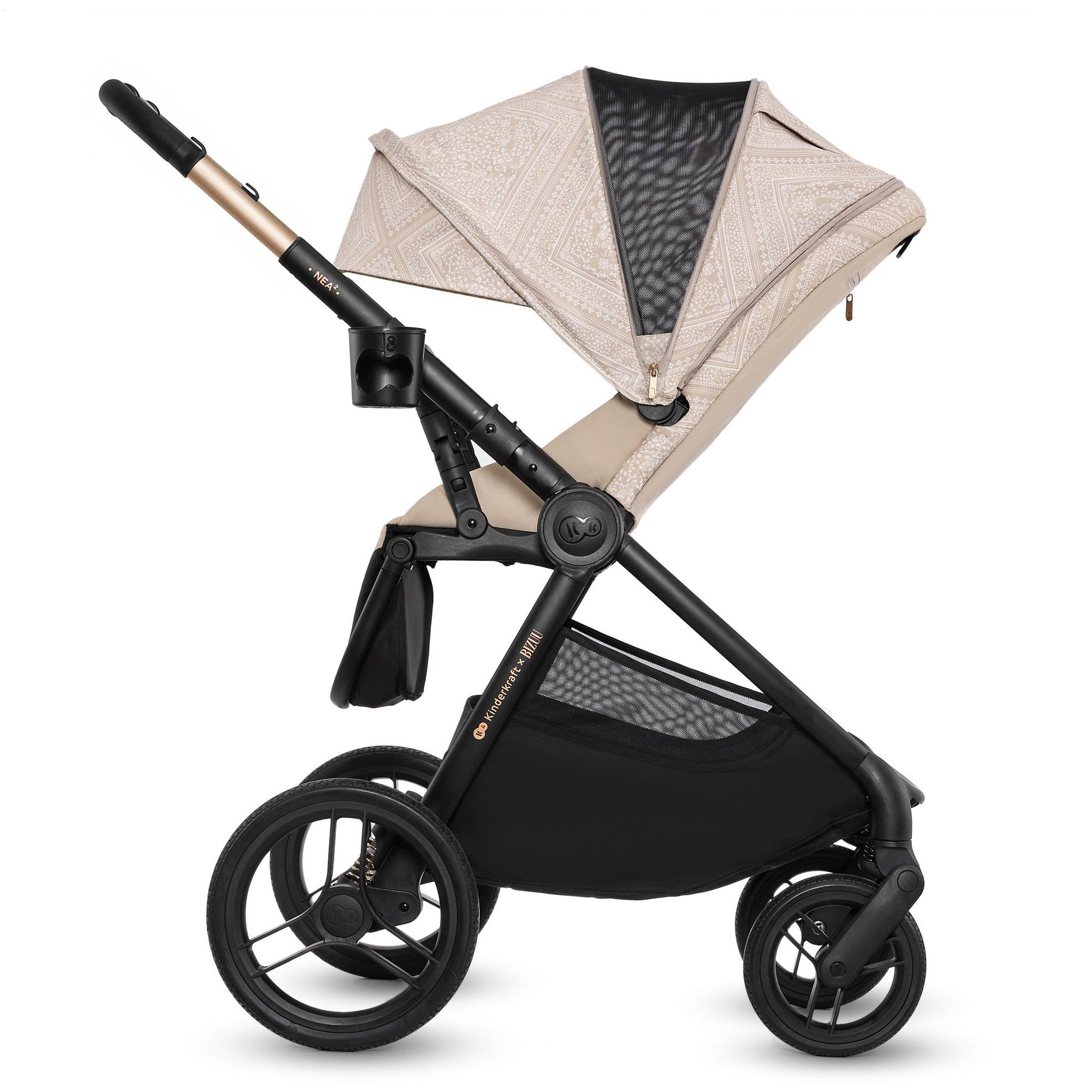 Voir la diapositive 4 : KINDERKRAFT Poussette combinée polyvalente 2 en 1 avec siège réversible à 27 kg