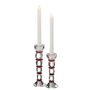 Voir la diapositive 4 : Paris Prix Chandelier Design en Cristal  Annie  22cm Transparent & Rouge