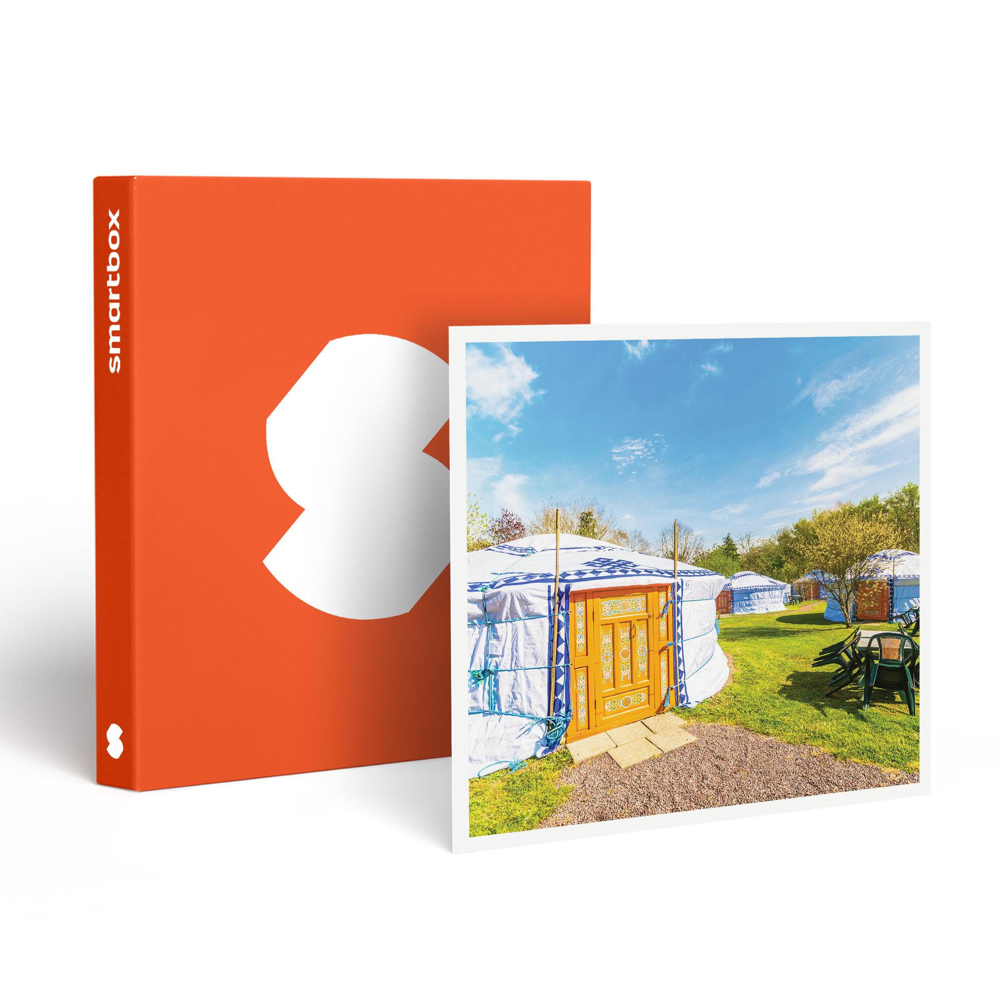 Smartbox Séjour insolite de 3 jours en yourte avec panier gourmand près de caen - coffret cadeau séjour