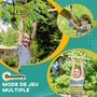Voir la diapositive 5 : OUTSUNNY Parcours d'obstacles ninja enfant - 30 accessoires, 10 m de slackline - sac de transport - bleu rouge