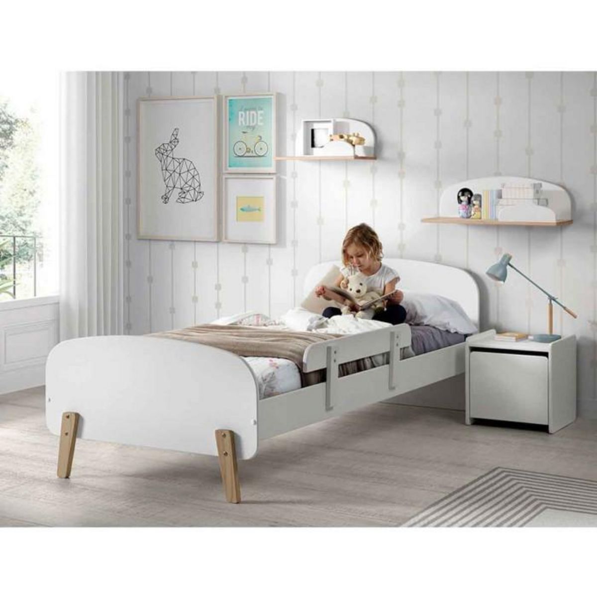 Paris Prix Étagère Murale  Kiddy  60cm Blanc