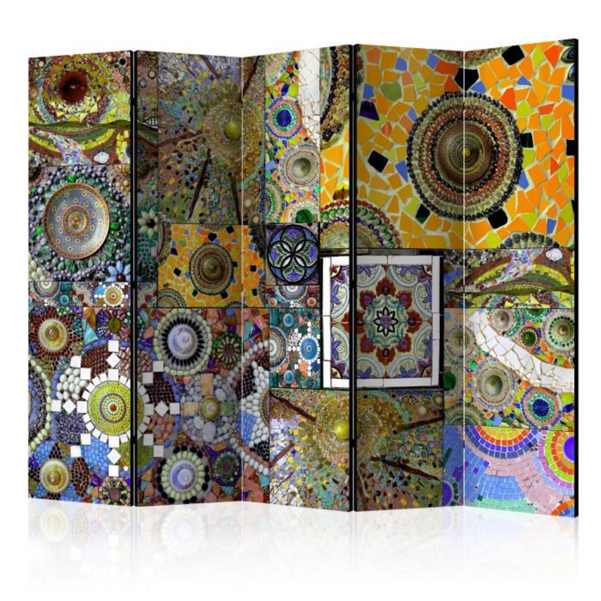 Paris Prix Paravent 5 Volets  Solar Mosaic  172x225cm