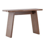 Paris Prix Console Design Courbé  Kirkenes  120cm Noyer