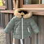 Voir la diapositive 5 : Petit Béguin Doudoune enfant imperméable doublée sherpa avec capuche Anouk