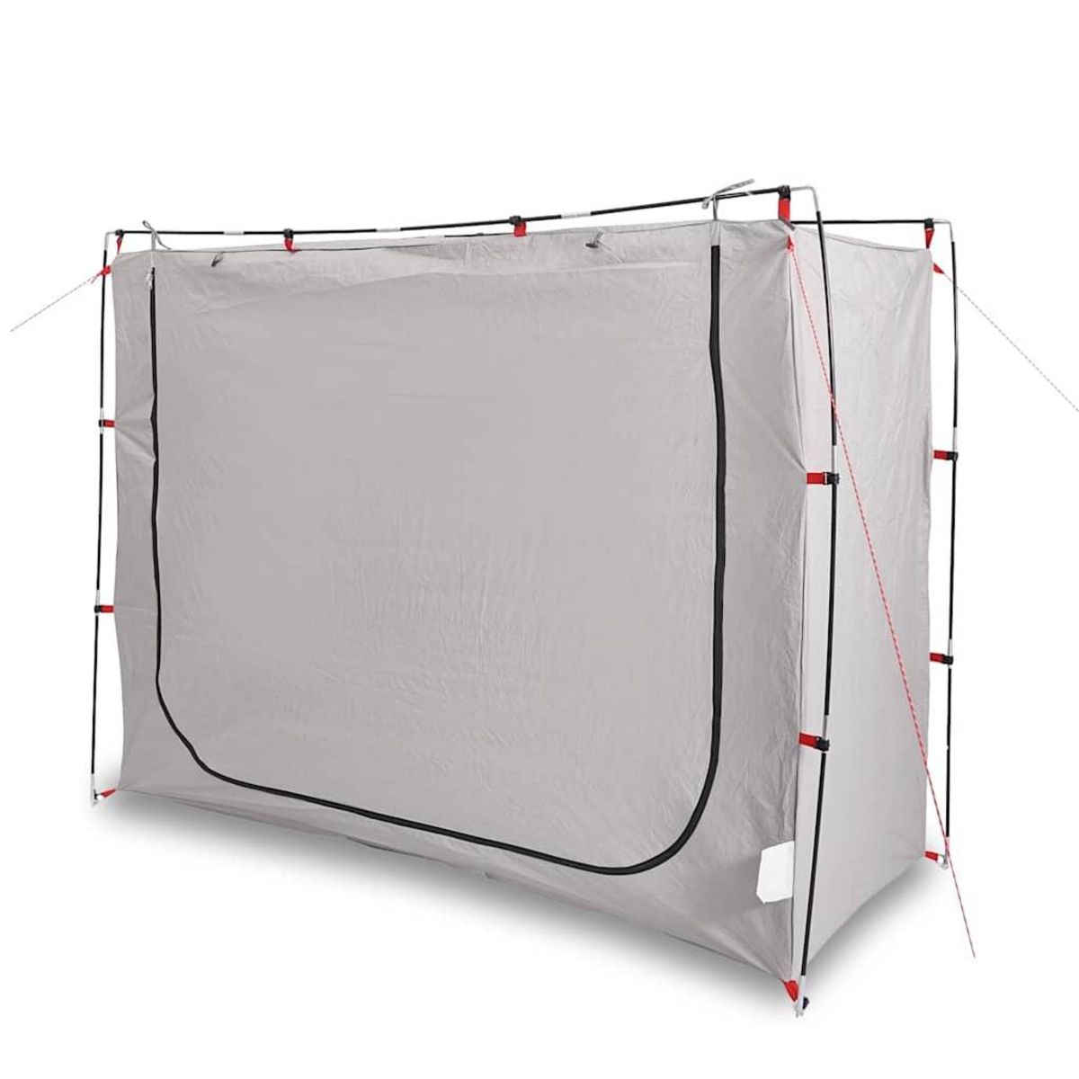 VIDAXL Tente de rangement gris impermeable