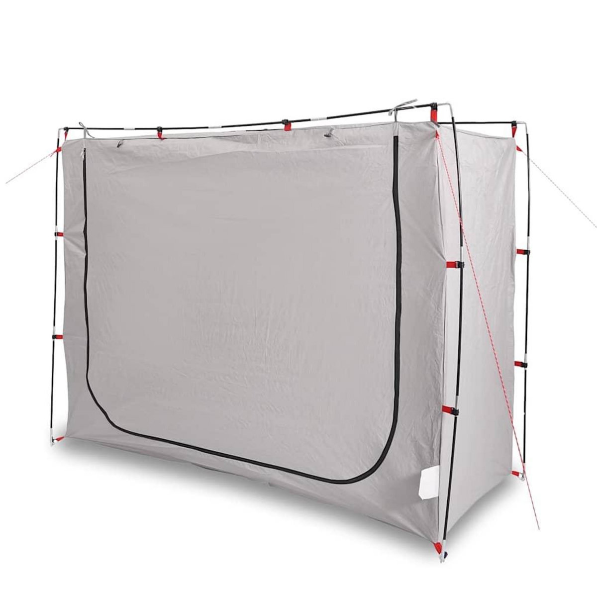 VIDAXL Tente de rangement gris impermeable