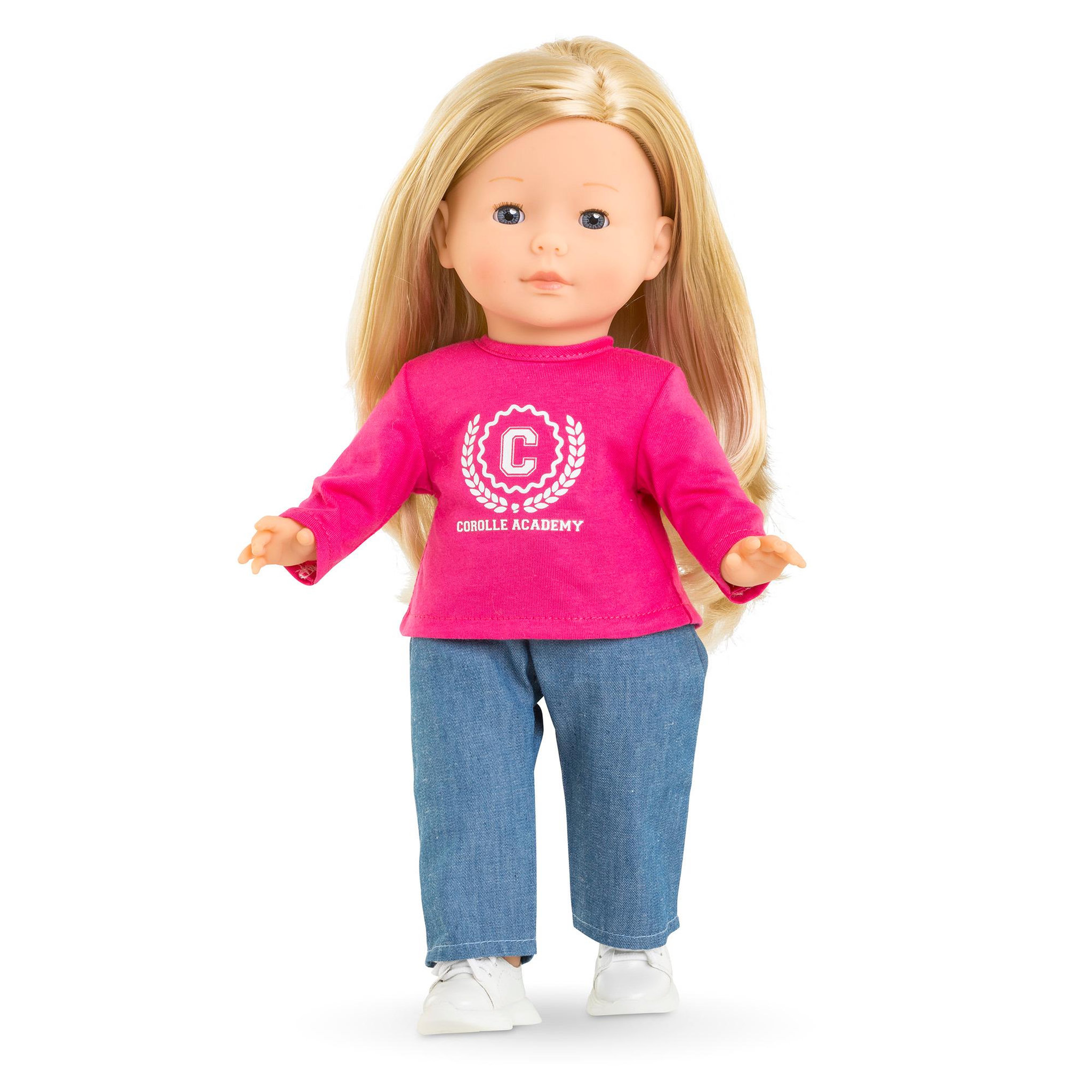 Voir la diapositive 2 : Corolle T-Shirt Fuchsia Corolle Academy pour poupée ma Corolle
