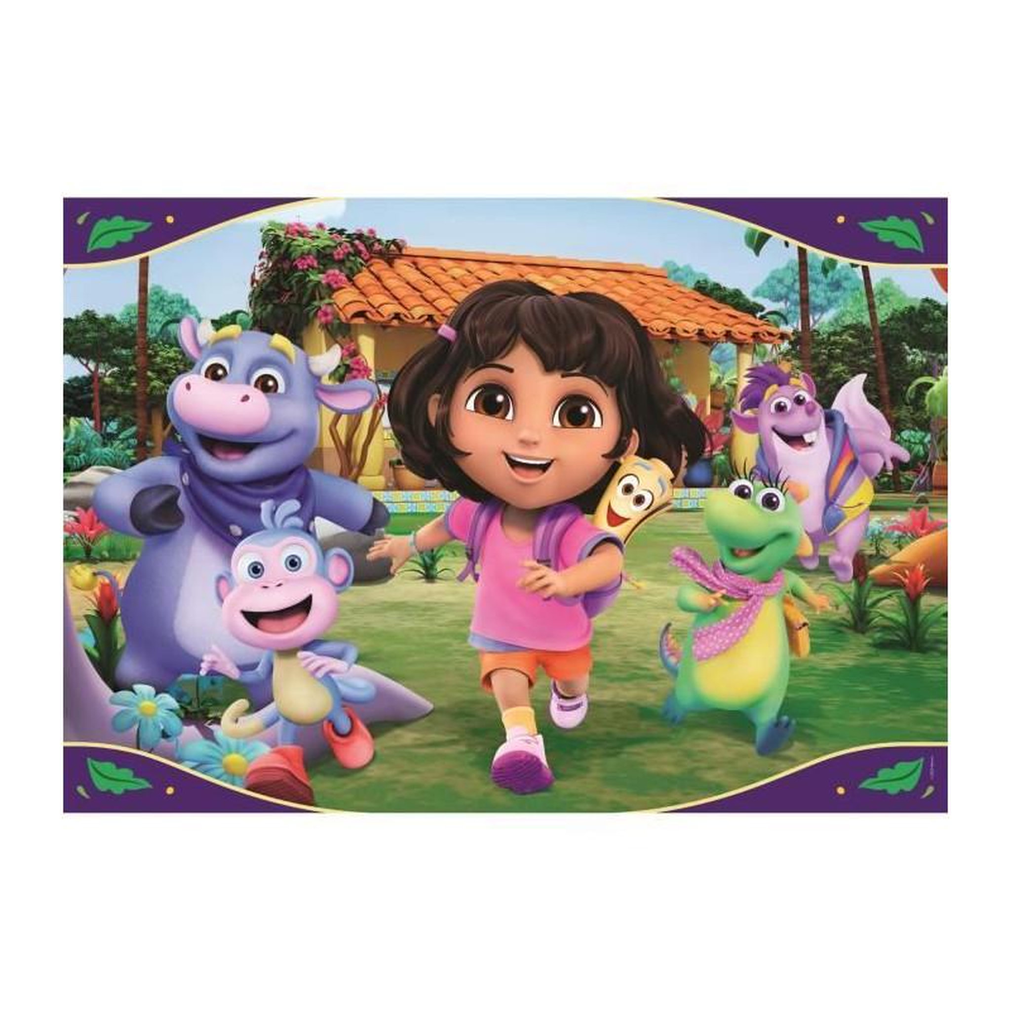 Voir la diapositive 2 : CLEMENTONI Puzzle enfant 24 pièces Maxi – Dora – Grand format – Dès 3 ans – Clementoni