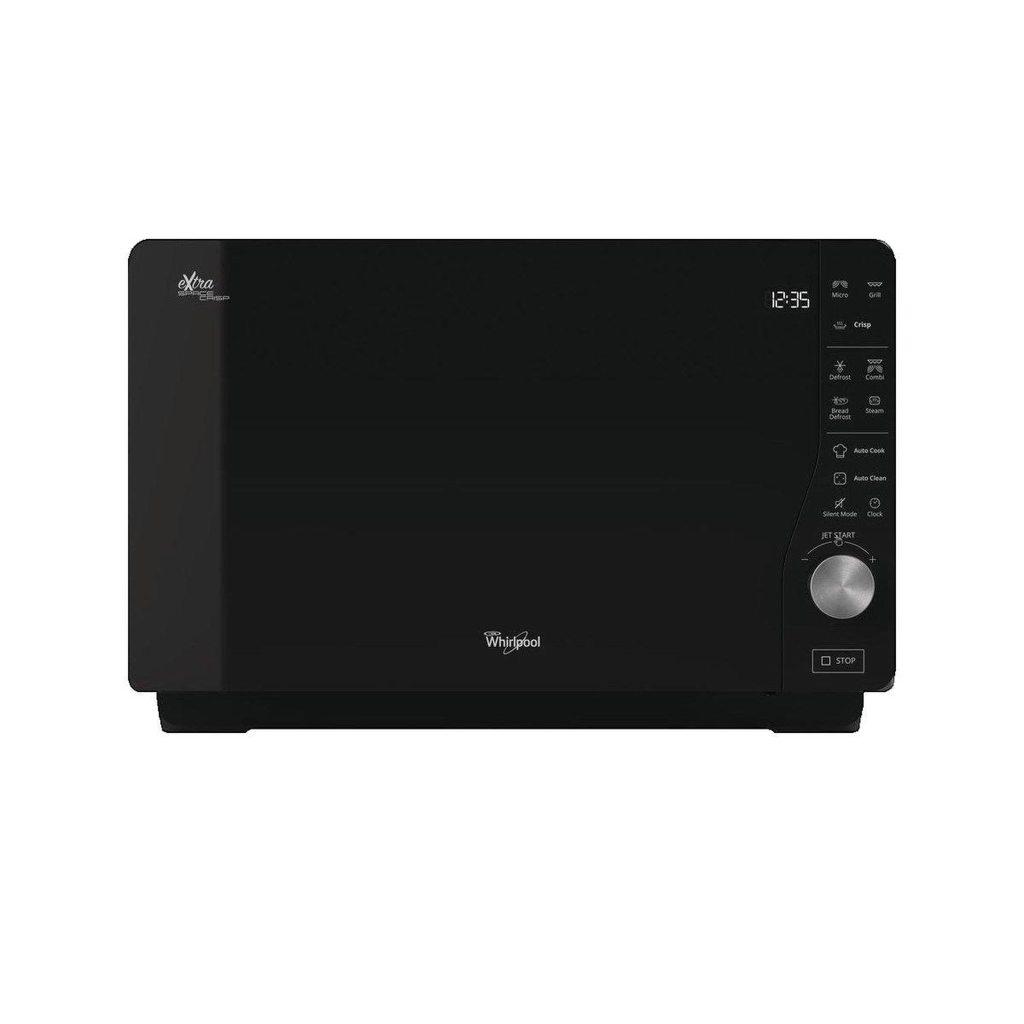 Voir la diapositive 2 : Whirlpool Four à micro-ondes combiné Whirlpool MWF 427 SL ExtraSpace 25 litres argent