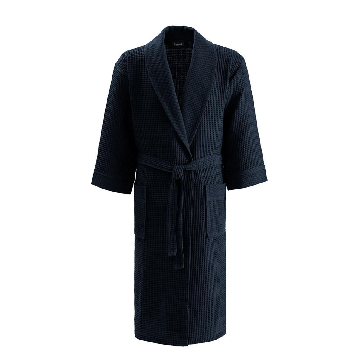 Sensei Maison Peignoir mixte nid d'abeille SPA COL CHÂLE