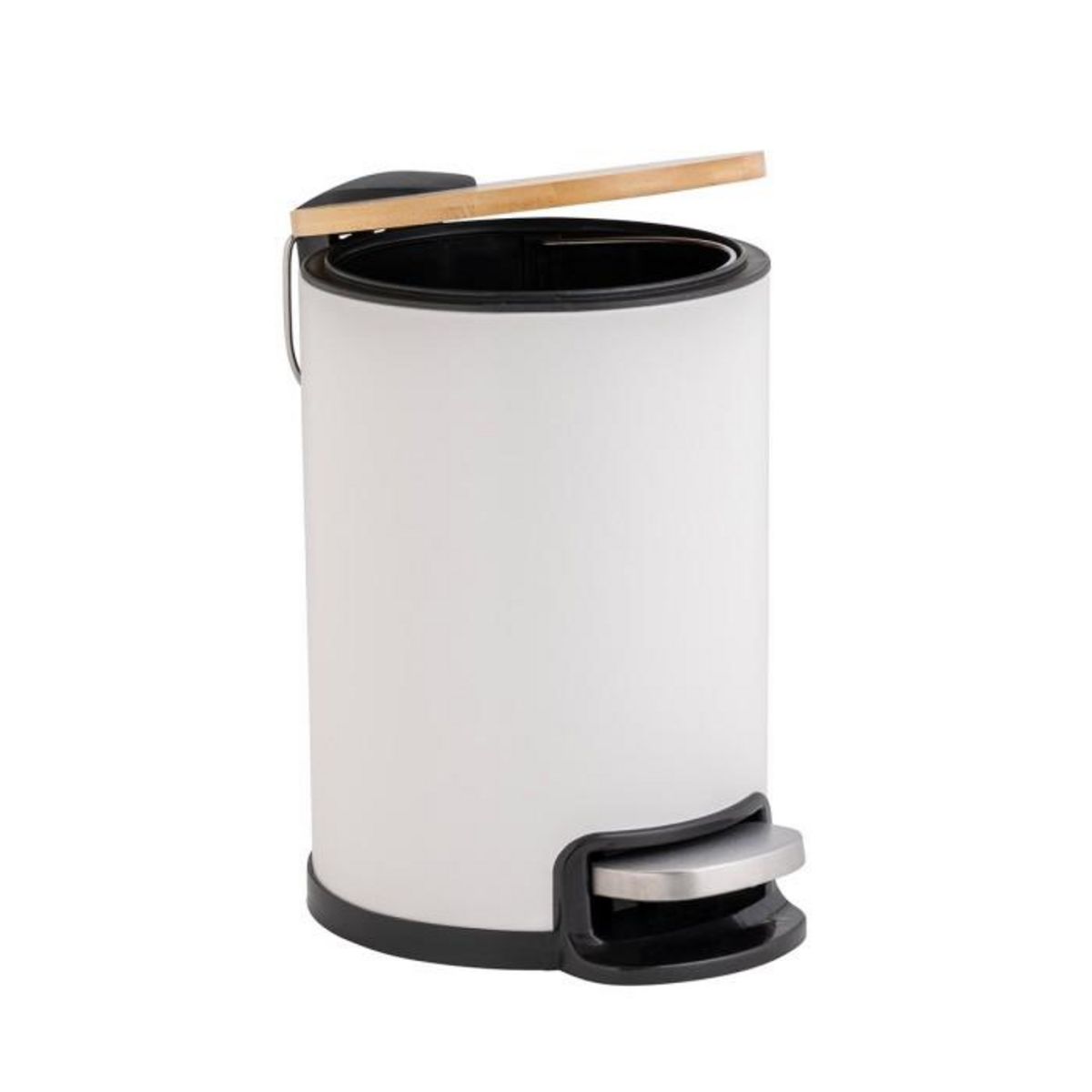 Paris Prix Poubelle de Salle de Bain  Mobelle  3L Blanc