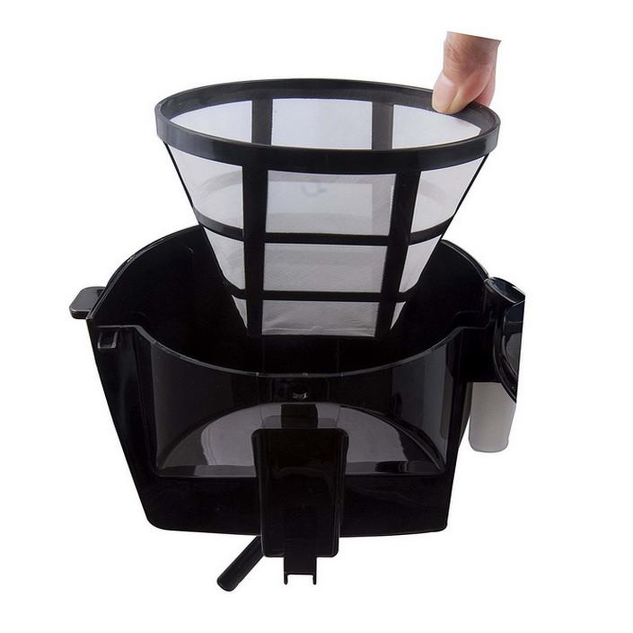 Voir la diapositive 2 : TRISTAR Cafetière 12 tasses 750w noir - cm-1245