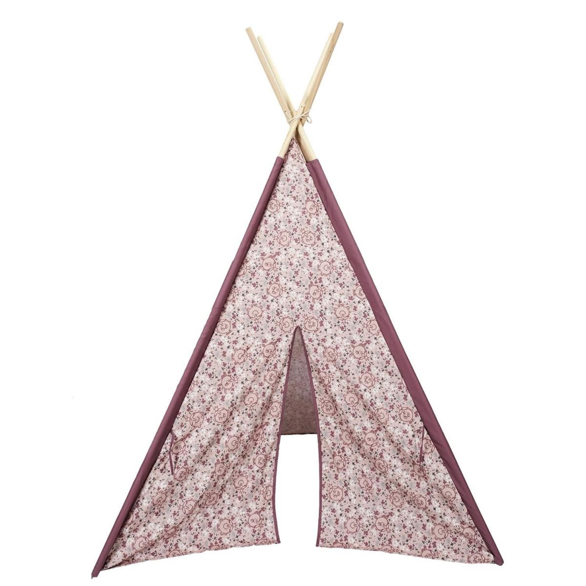Voir la diapositive 3 : The Home Deco Factory Tipi enfant  madame princesse  160cm rose