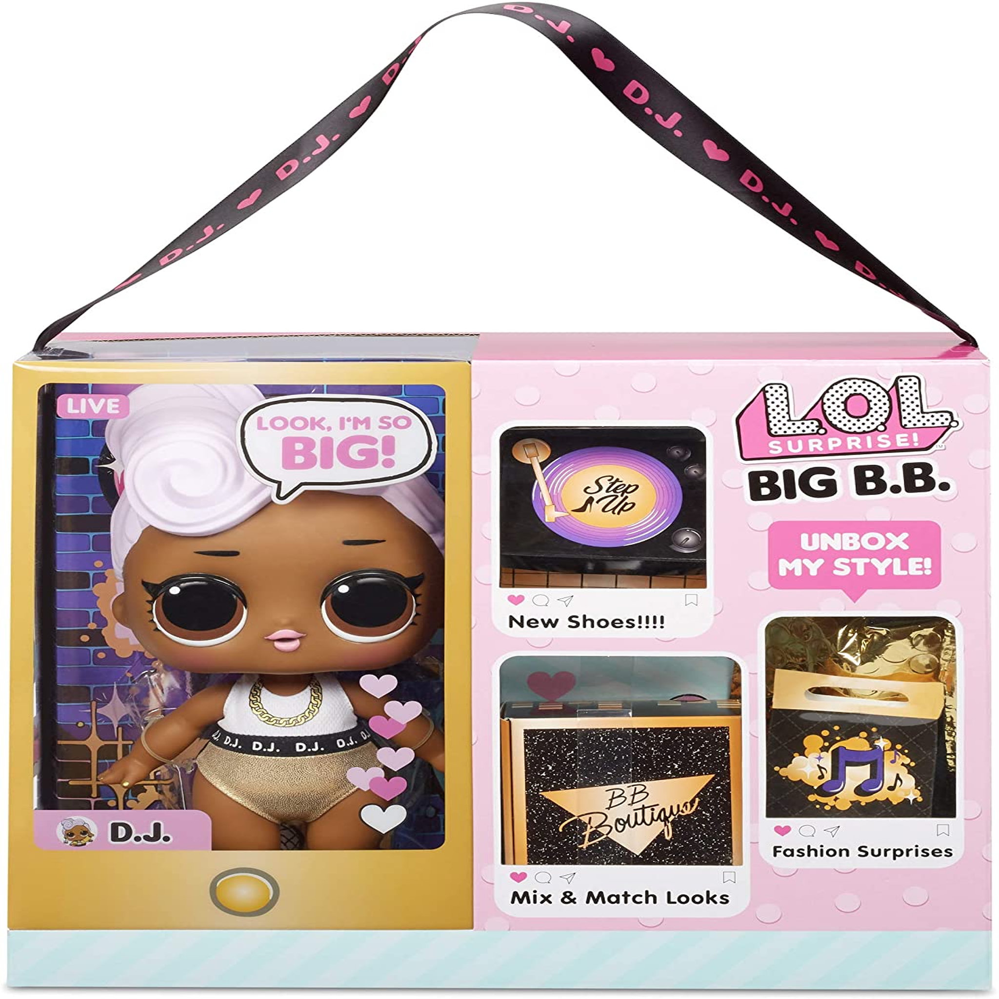 Voir la diapositive 1 : MGA Grande Poupée LOL Surprise Big B.B DJ 28cm