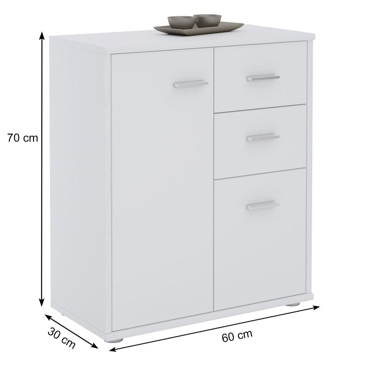 IDIMEX Buffet REMY, en mélaminé