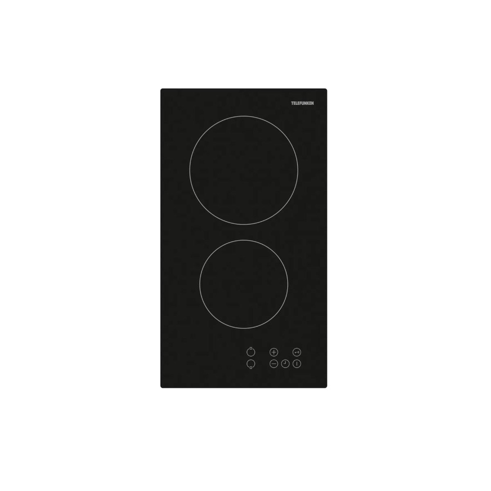TELEFUNKEN Domino vitrocéramique 30cm 3000w noir - TKDV2T
