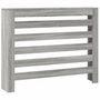 Voir la diapositive 2 : VIDAXL Cache-radiateur sonoma gris 104x20x82 cm bois d'ingenierie