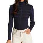 MORGAN Pull  Brillant Femme Morgan Mentosa. Coloris disponibles : Bleu