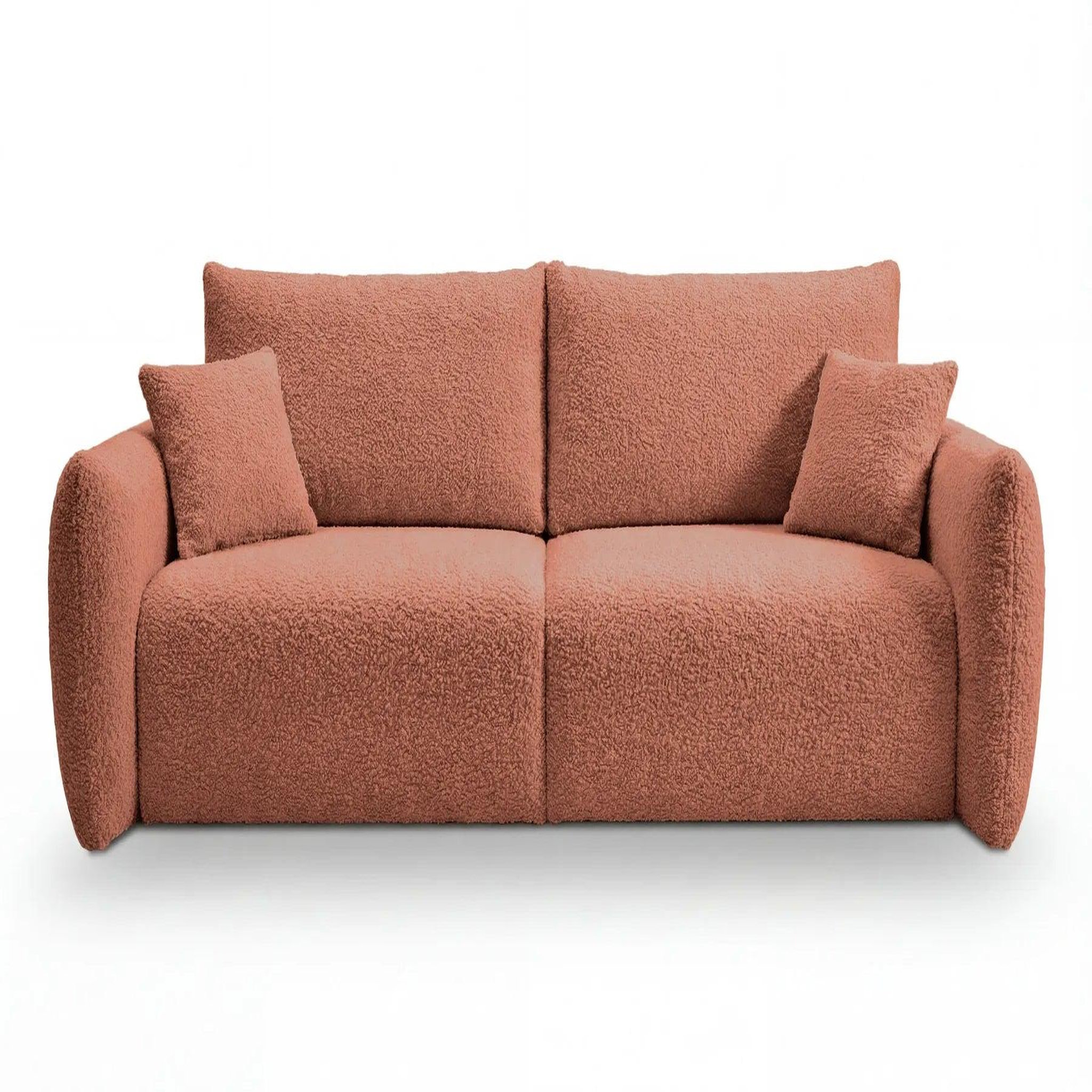Voir la diapositive 1 : CASANOVA PARIS Elio - canapé convertible tissu bouclette