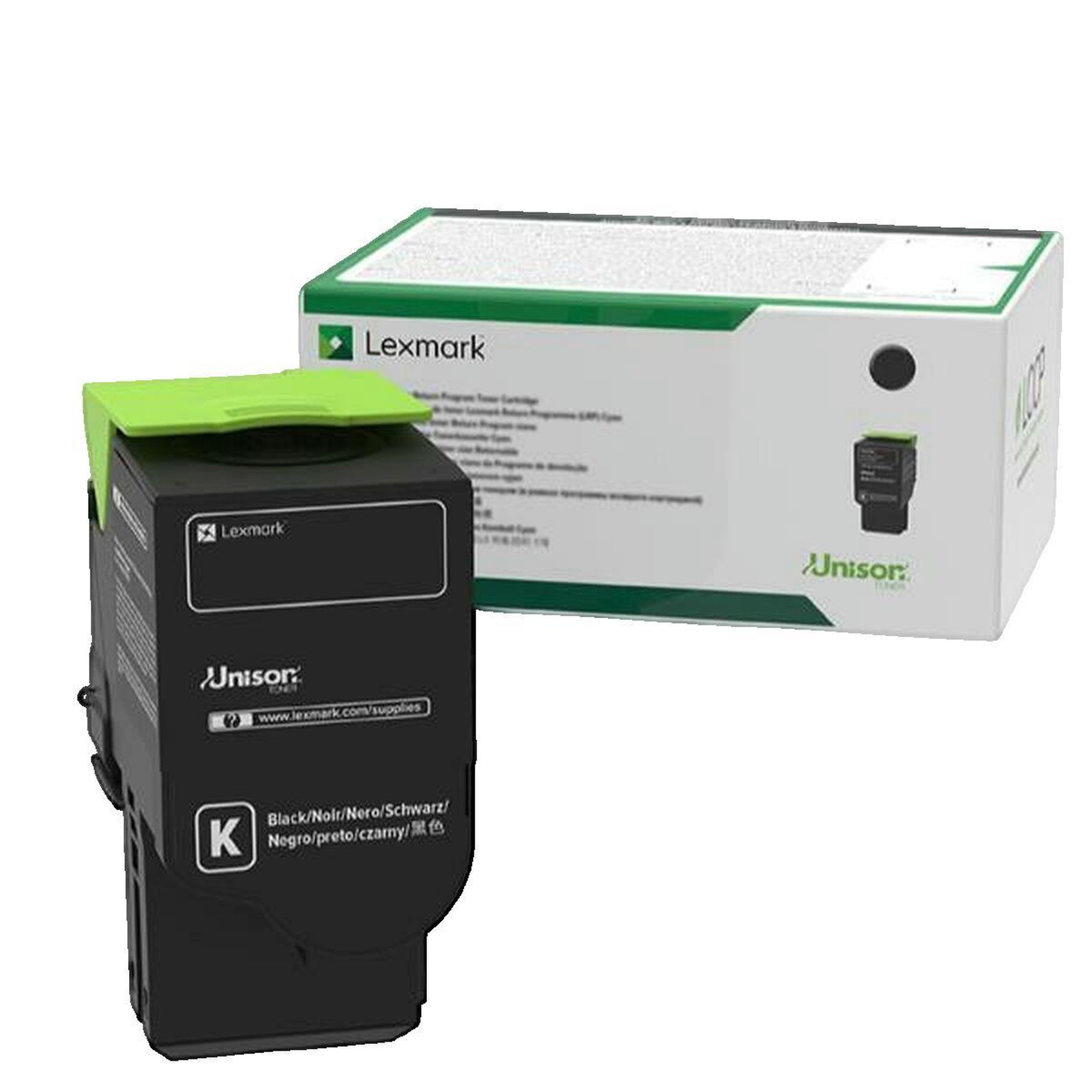 Lexmark Cartouche de toner Lexmark Ultra Haute Capacité Noir LCCP, LRP pour Lexmark C2425dw, C2535dw, MC2535adwe, MC2640adwe
