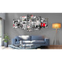 Voir la diapositive 2 : Paris Prix Tableau Imprimé  Street Art - Banksy IV