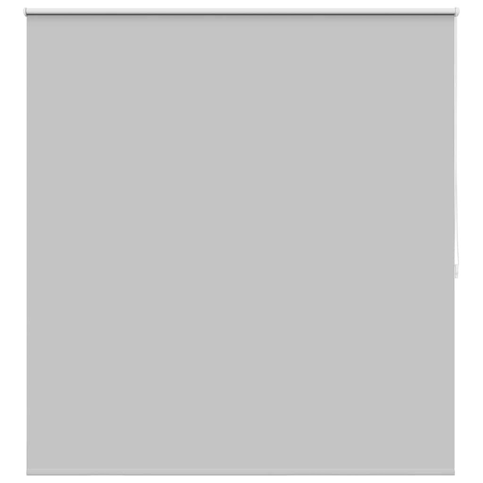 Voir la diapositive 2 : VIDAXL Store enrouleur occultant 144,4 x 175 cm, largeur du tissu 140 cm, gris