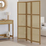 Voir la diapositive 2 : ID MARKET Paravent intérieur HANAE effet naturel cannage