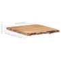 Voir la diapositive 6 : VIDAXL Dessus de table Bois d'acacia massif 58x(50-60)x3,8 cm