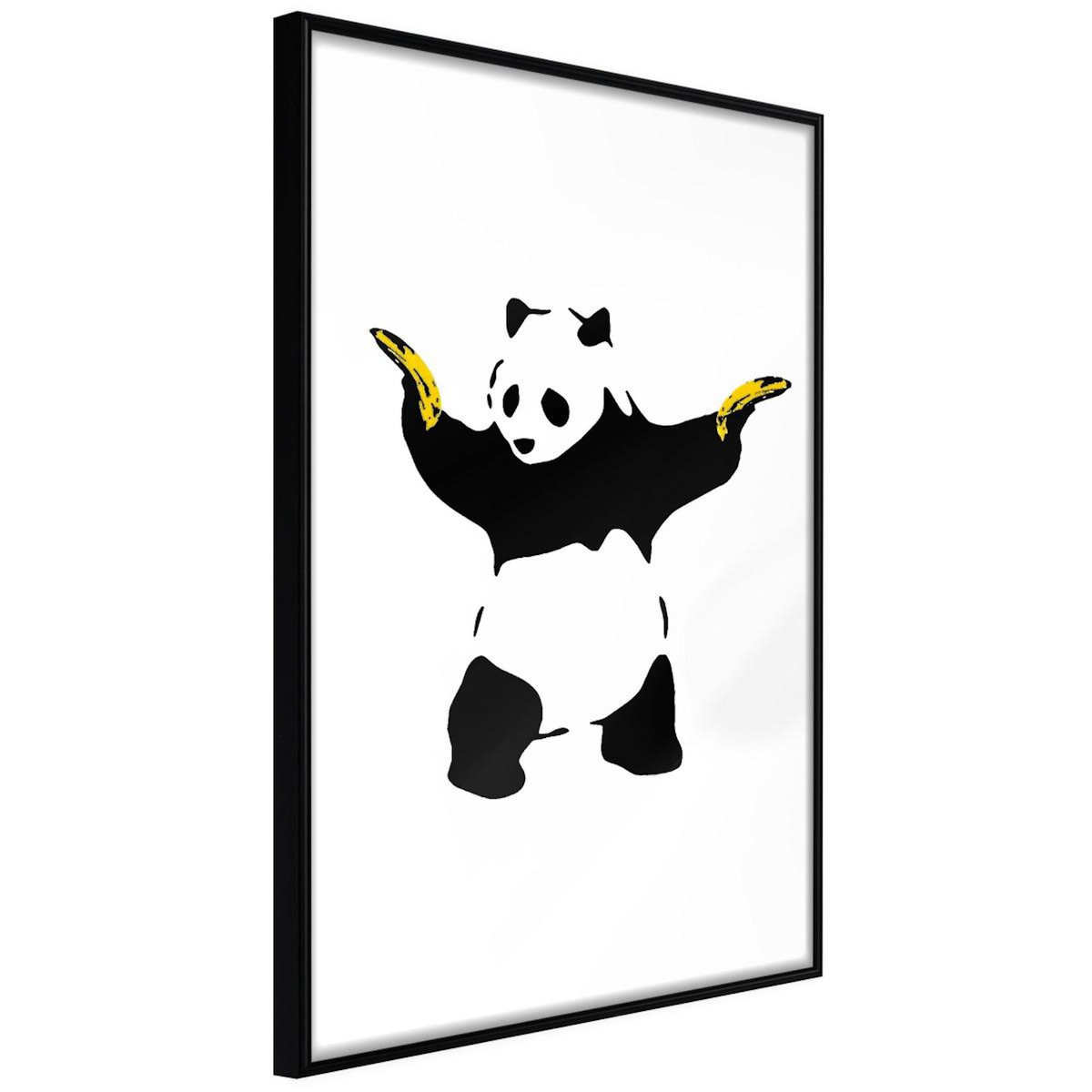 Paris Prix Affiche Murale Encadrée  Banksy Panda With Guns