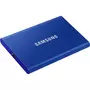Samsung Disque dur SSD externe Pack T7 1To bleu + Etui