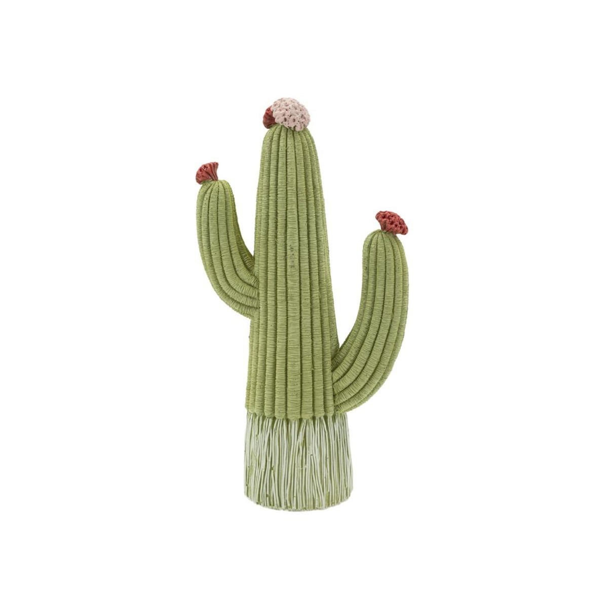 Paris Prix Cactus Déco en Résine  Jeffery  25cm Vert