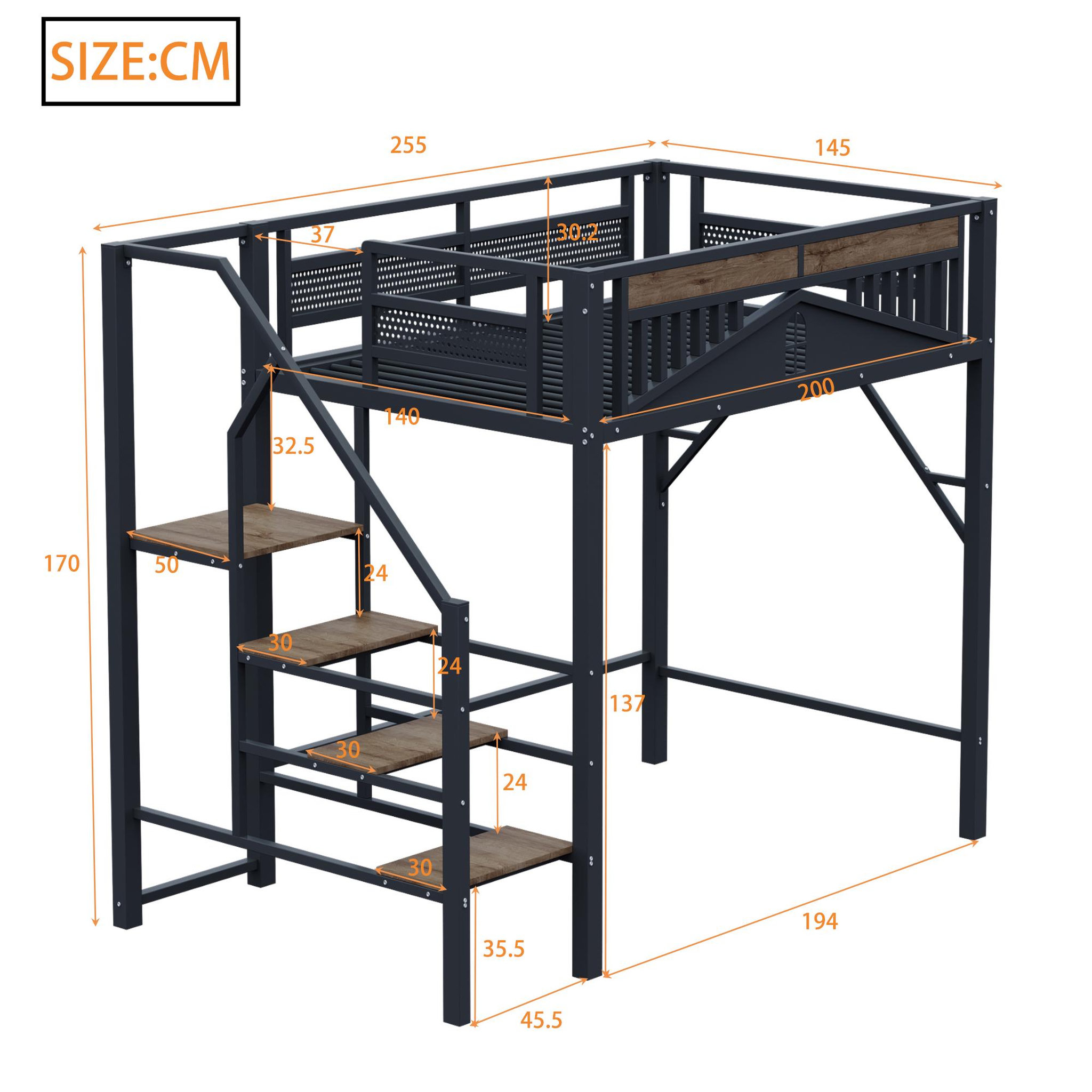 Voir la diapositive 3 : MERAX Lit mezzanine